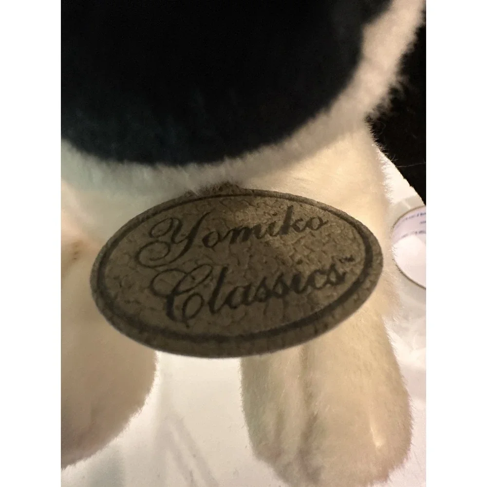 Russ Berrie Yomiko Lop Ear Bunny‎ Black & White 9.5
